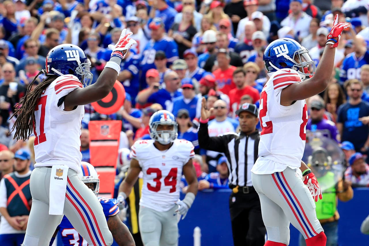 Te presentamos las mejores imágenes en el triunfo de los New York Giants por 24-10 sobre los Buffalo Bills en la semana 4 de la NFL (AP-NFL).