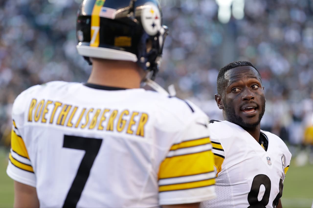 "Le dije en las laterales, 'AB, solo ven a hablar conmigo, pregúntame qué pasó, dime estaba abierto”, señaló el quarterback de los Steelers quien puso un ejemplo con un legendario excompañero.