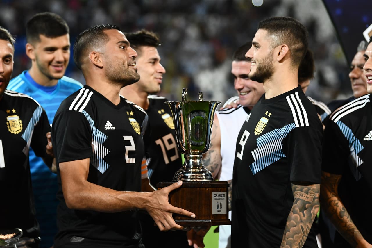 11. Argentina (Conmebol) - 1.582 puntos / Ganó una posición