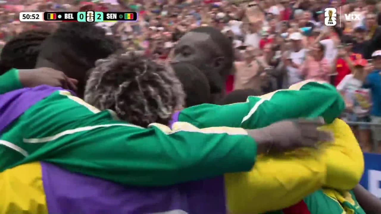 ¡Ismaïla Sarr firma un gol de crack y amplía la ventaja de Senegal!