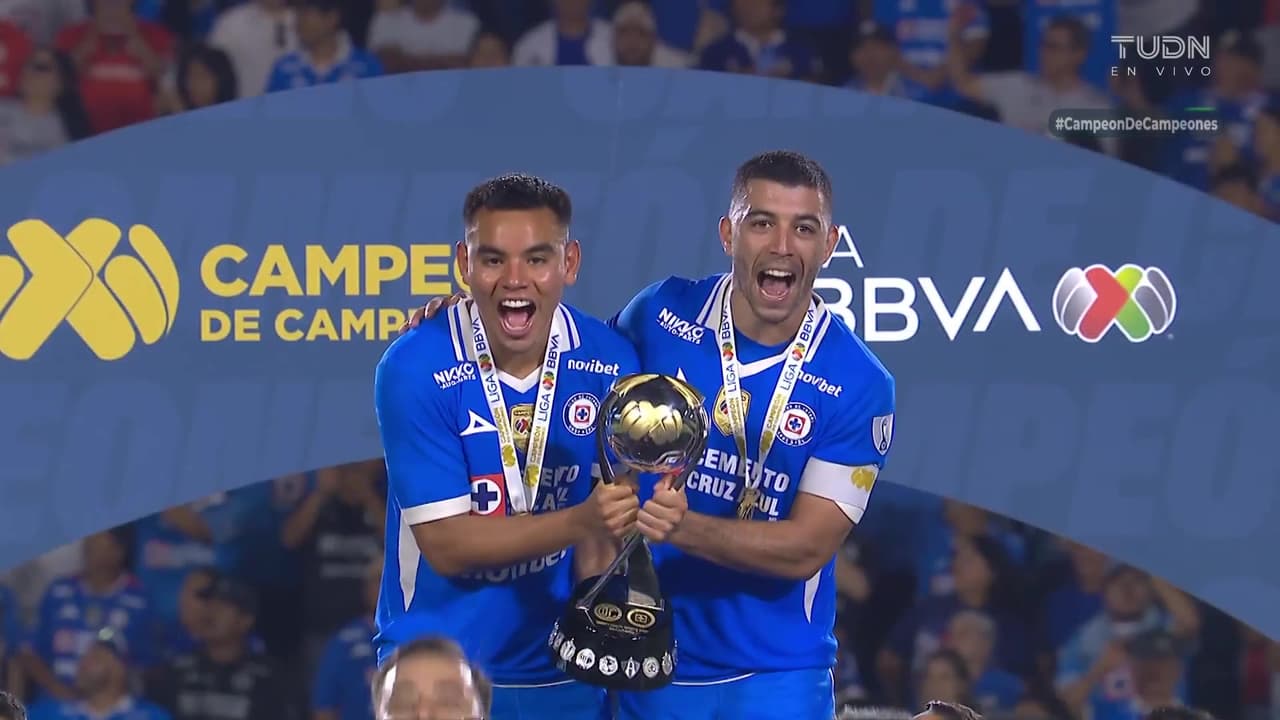 ¡Cruz Azul es el Campeón de Campeones de la Liga MX!