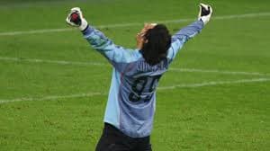 Con el Porto de su país, Vitor Baia usó también el 99 que lo identificaba en la cancha.