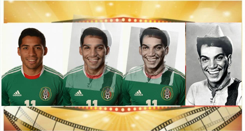 La singular aplicación es un éxito en las redes sociales y los jugadores de fútbol fueron el objetivo del 'humor cibernético'.