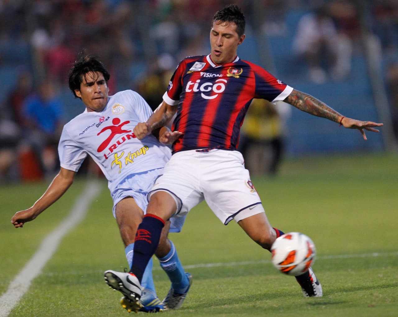 Fabbro se integra a la Selección Paraguaya de Futbol en el 2012.