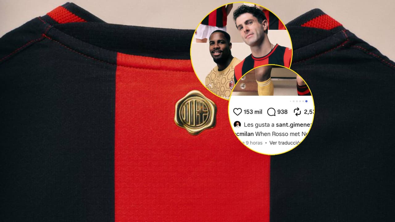 Santiago Gimenez no aparece en la presentación de la playera del AC Milan