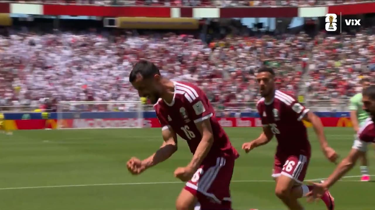 ¡Golazo! Catar empata de forma épica y en el último minuto