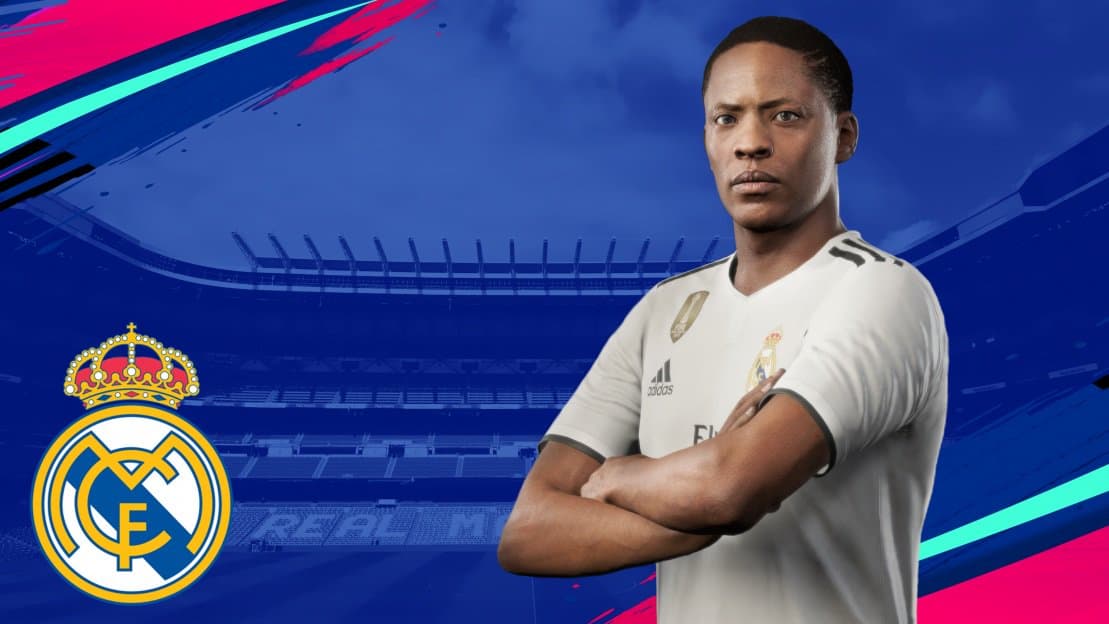 El Real Madrid C.F. es el nuevo equipo de Hunter. Su anuncio no solo se hizo por parte de la casa EA Sports, sino que también el club español se lo tomó muy apecho.