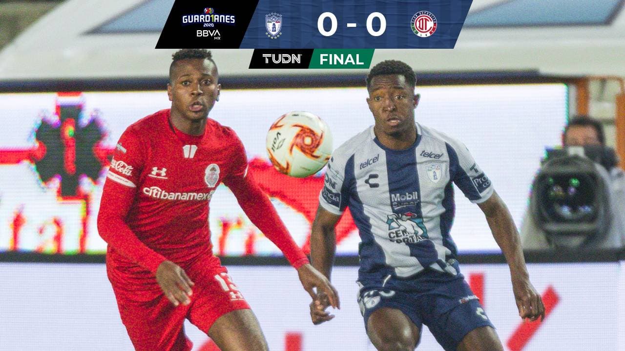 Pachuca y Toluca empatan sin goles en el Estadio Hidalgo