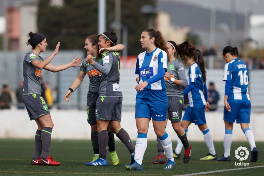 Espanyol 1-1 Real Sociedad: la escuadra de San Sebastián logró un empate de visita y Kiana Palacios fue la encargada de marcar su gol. Fue su quinto festejo en la temporada de la Liga Iberdrola.