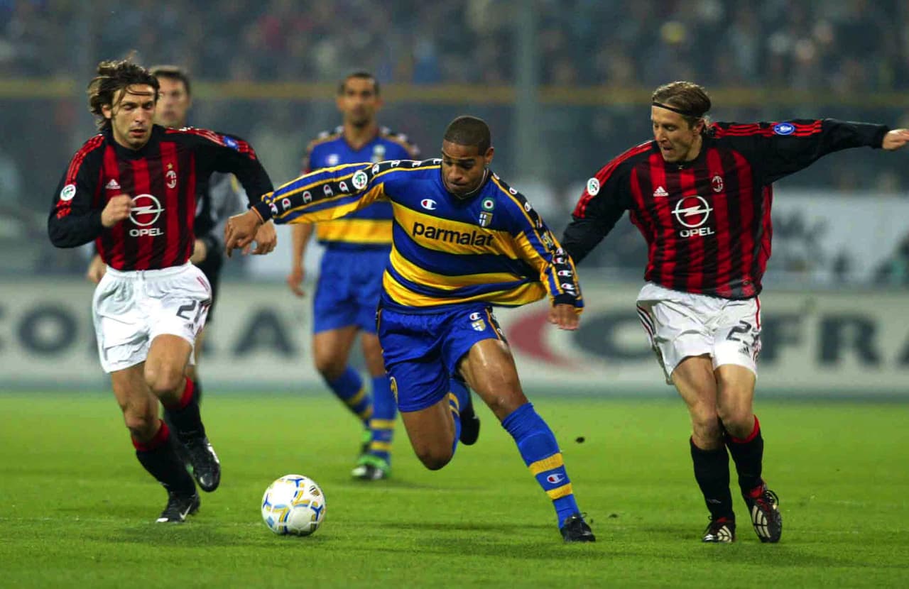Entonces el Inter lo mandó al Parma a fin de conseguir el fichaje de Fabio Cannavaro. En su nuevo club, Adriano fue bautizado como "Il Imperatore" ("El Emperador") por su poderío físico, su velocidad, su técnica y su cañón fulminante.