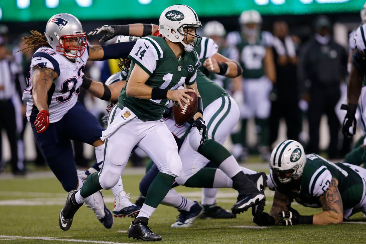 5 NEW YORK JETS Todo el mérito para el coach Todd Bowles que en su primera temporada ha vivido un poco de varias cosas y ha controlado la situación. Los Jets tienen 5 victorias consecutivas, todavía no amarran su clasificación pero han sido más sólidos y balanceados que Pittsburgh.