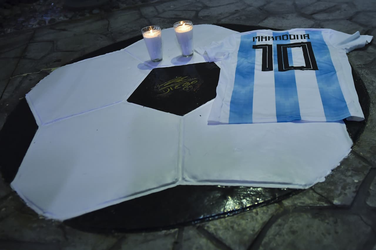 Los honores a Diego Armando continúan al rededor del mundo.