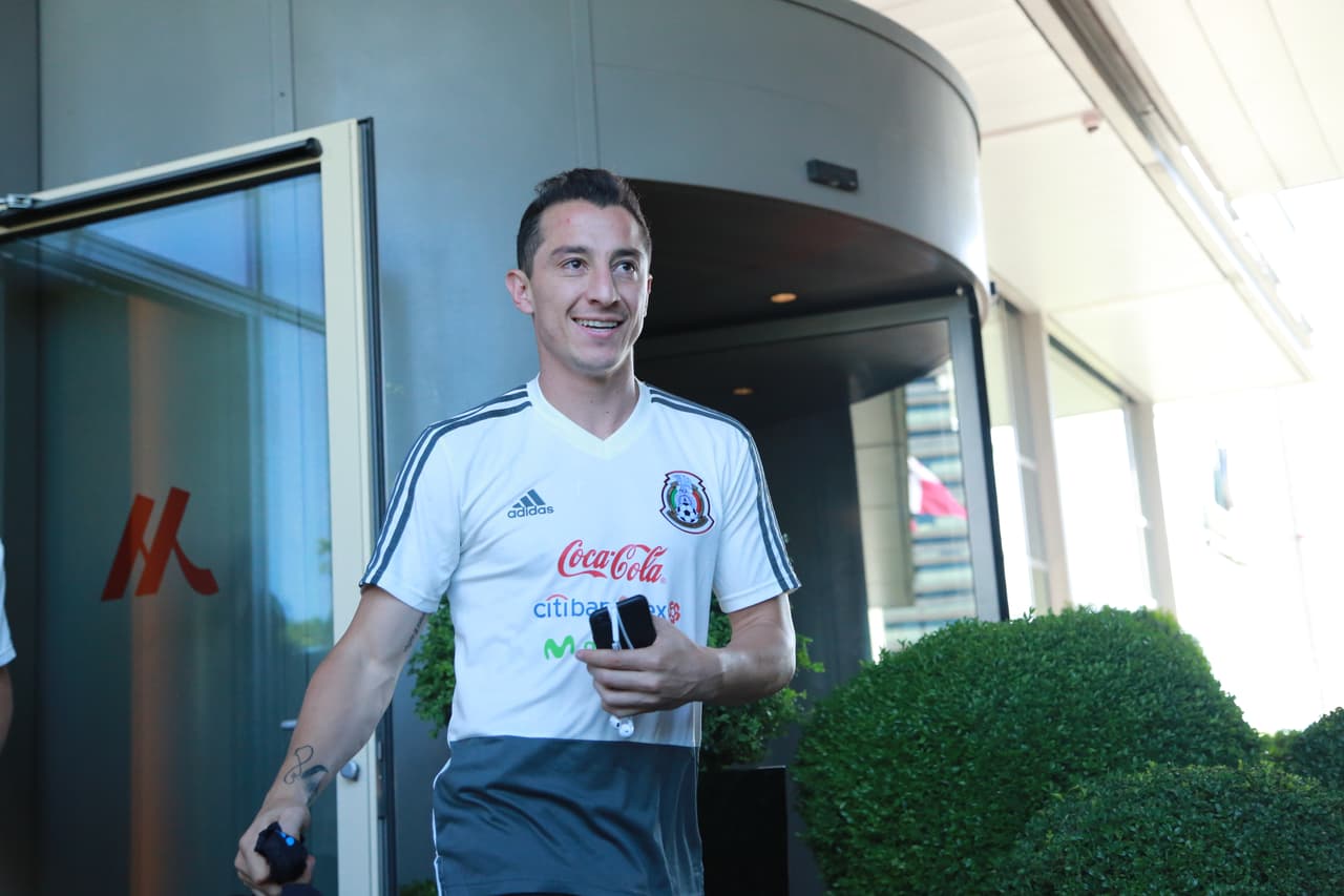 Andrés Guardado se pone de nuevo a punto luego de una cirugía por una lesión.