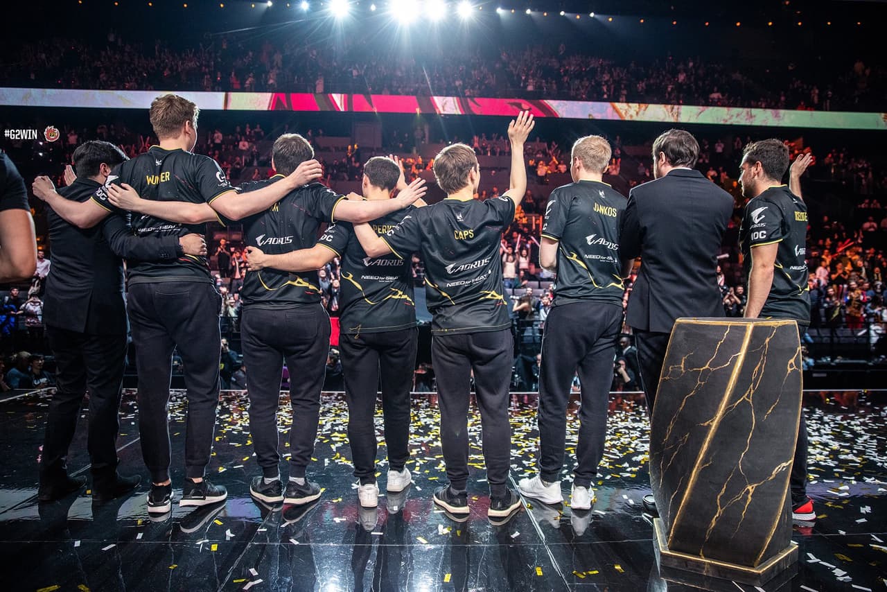 G2 al quedar eliminado del Worlds 2019