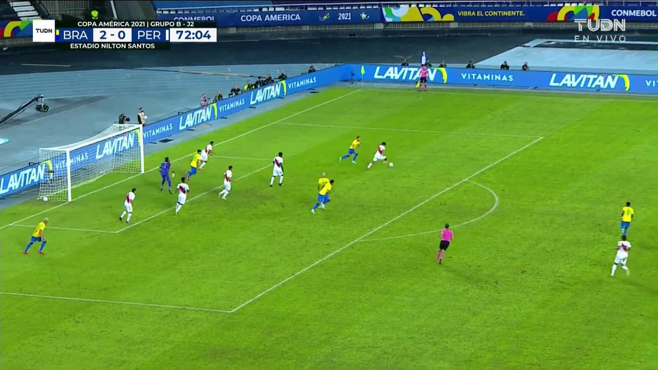 ¡TIRO ATAJADO! disparo por Richarlison de Andrade.