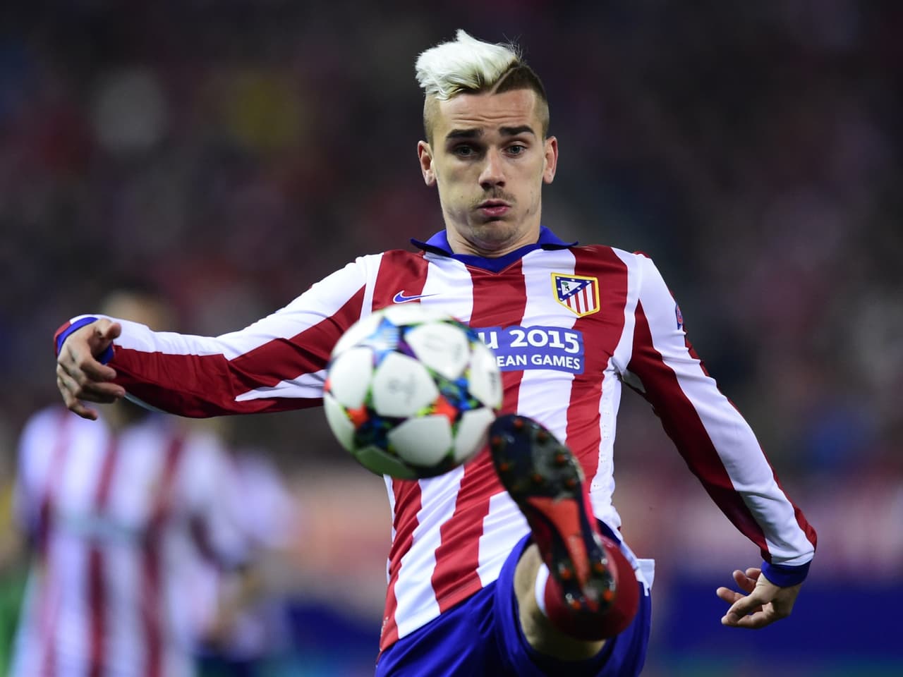 7 Antoine Griezmann, Atlético de Madrid: Fue la gran revelación del Atlético la temporada pasada y el mejor anotador del equipo con 22 dianas con las que empató en el tercer lugar de la Liga a Neymar.