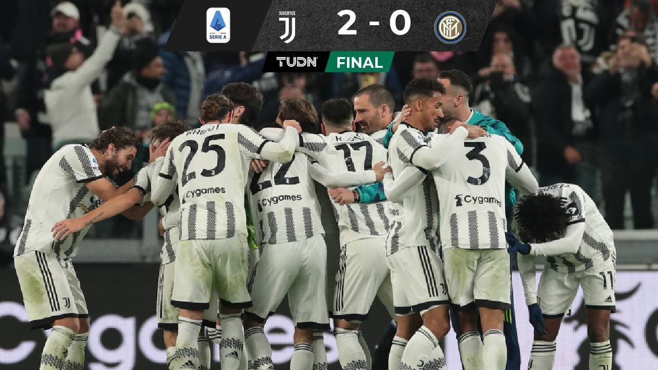 La Juve gana al Inter el Derby d'Italia y resucita en la temporada