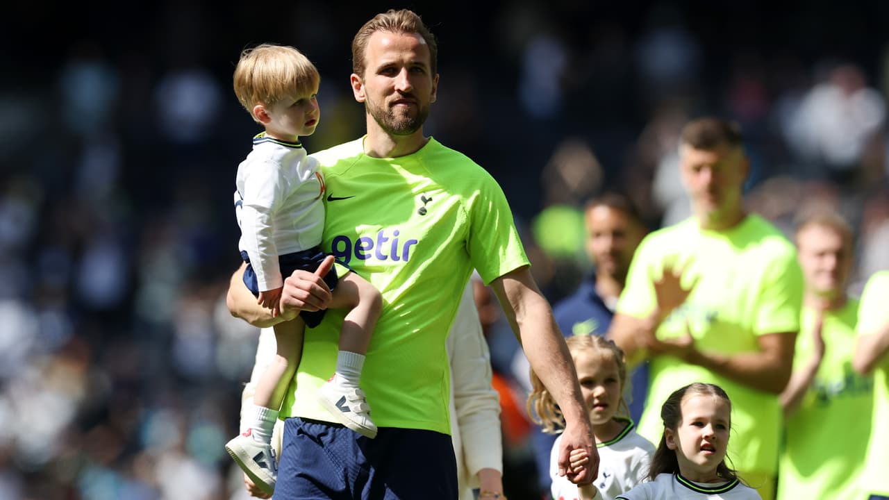 Hijos de Harry Kane fueron llevados al hospital por accidente antes del Arsenal vs. Bayern