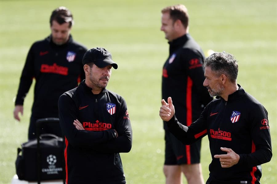 Los cadetes del Atlético de Madrid estrenaron en Centro Deportivo Wanda Alcalá de Henares el tres de septiembre.