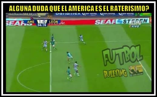 América pasó 2-1 sobre León en el Estadio Azteca y la guerra de memes no se hizo esperar en las redes sociales.