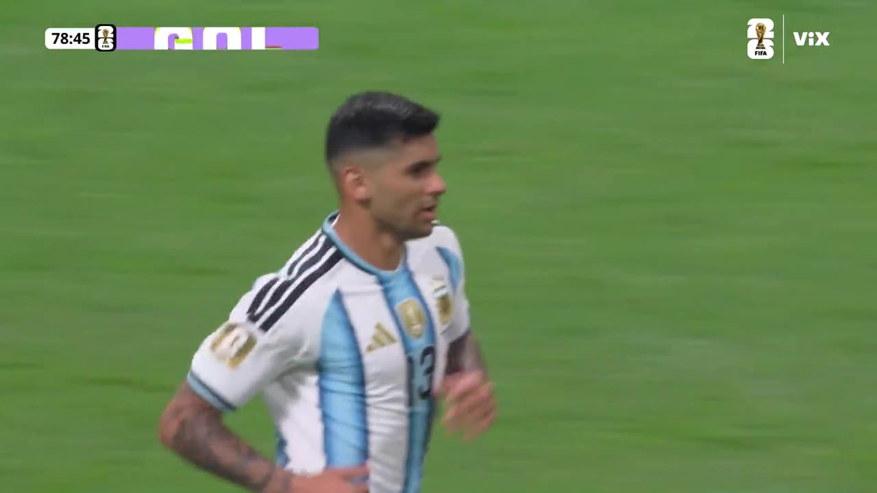 ¡Apareció el gol! Argentina anota el primero y sueña con la remontada