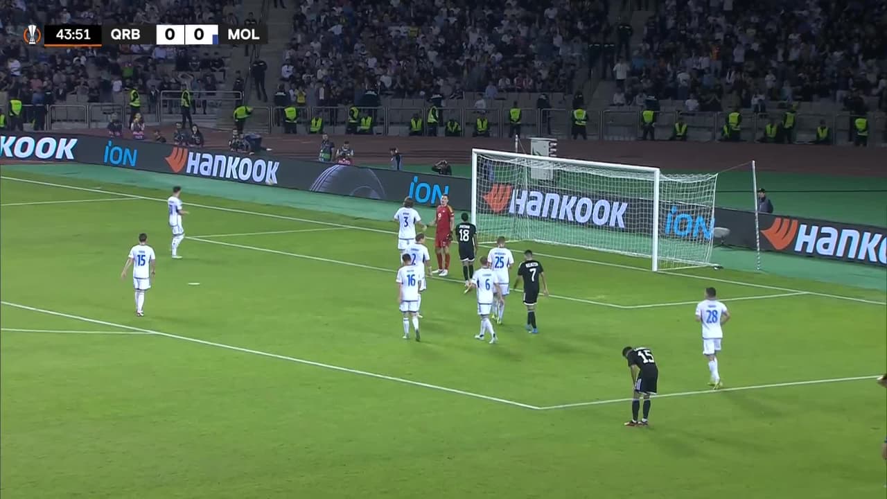 ¡TIRO ATAJADO! disparo por Marko Jankovic.