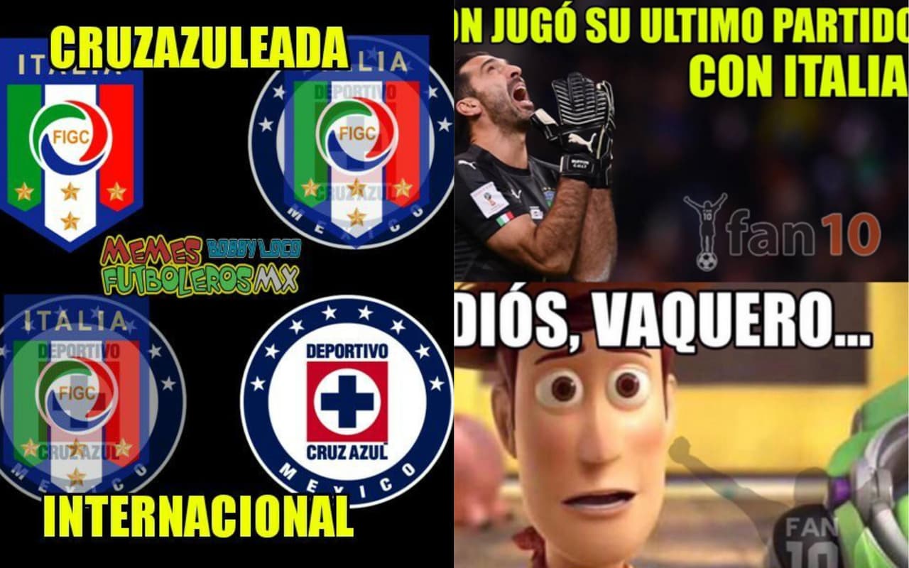 Entre la burla por la eliminación a Italia a manos de Suecia y la despedida de Gianluigi Buffon de la 'Azzurra' se movieron los memes luego del resultado del repechaje al Mundial Rusia 2018.