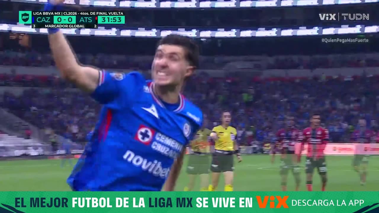 ¡José Paradela mete el gol que huele a semifinales de Liga MX vs. Atlas!