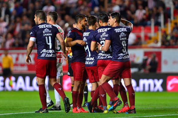 Corría el minuto 28 de la primera parte cuando un centro de Alexis Vega fue desviado por parte de Ventura Alvarado y terminó en propia puerta.