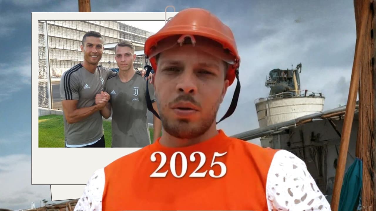 Çendrim Kameraj, de entrenar con Cristiano a trabajar en construcción