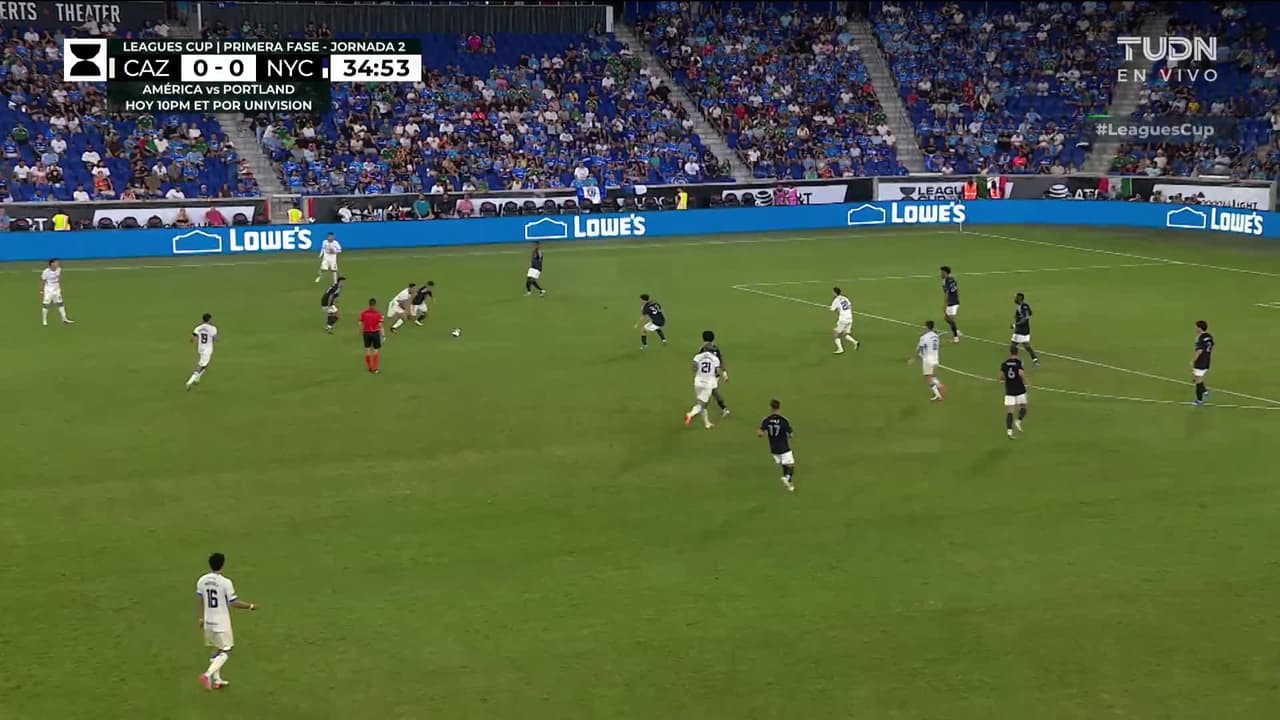 Gol de Cruz Azul, Gol de Agustín Palavecino, Cruz Azul vs. New York City FC, 1-0