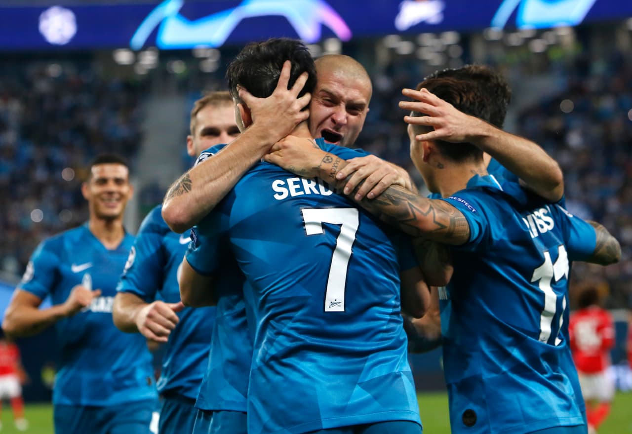 Por parte del cuadro local anotaron Artem Dzyuba, Sardar Azmoun mas un autogol de Rúben Dias, por parte del benfica anotó Raúl de Tomás.