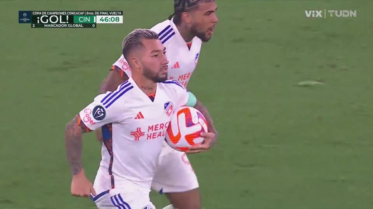 ¡Madrugan a Rayados! Acosta marca el 1-1 para Cincinnati