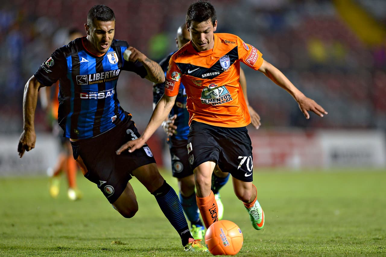 Cuando llegó a Pachuca en el 2013, llevó en la espalda el número 70.