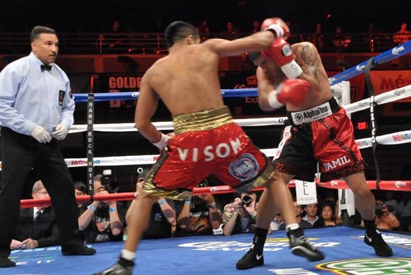 Se vio mal Juan Manuel López, igual que le había pasado en su pelea anterior contra Francisco Vargas.