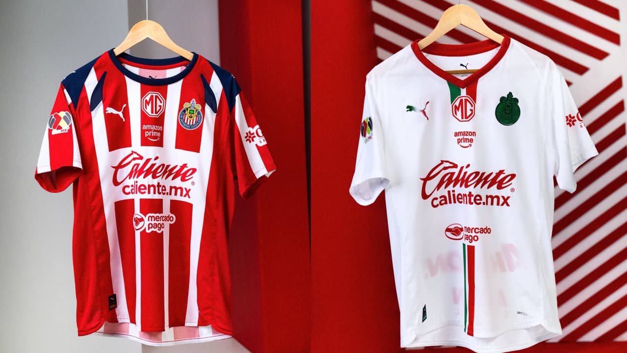 Los jerseys que se lucirán en el Apertura 2025 de la Liga MX.