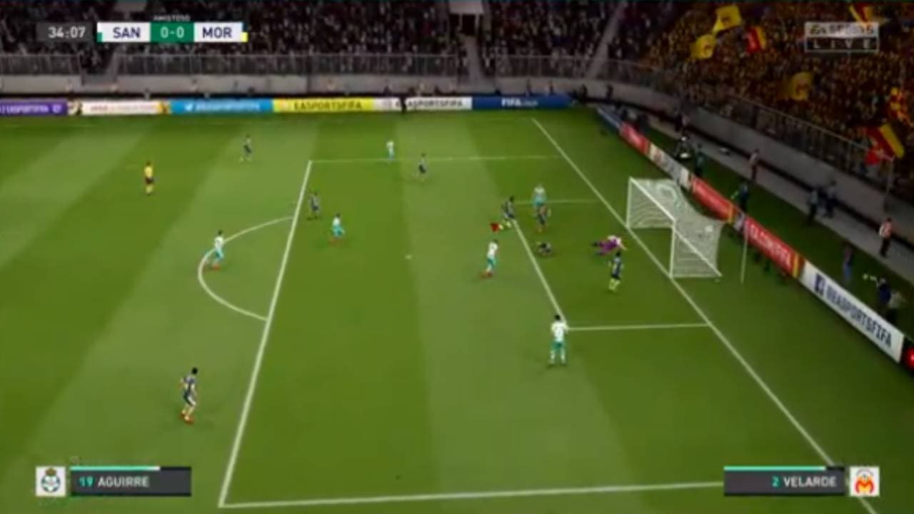 Santos falló un penal y el empate a un gol pone en peligro su clasificación a la Fiesta Grande del futbol virtual.