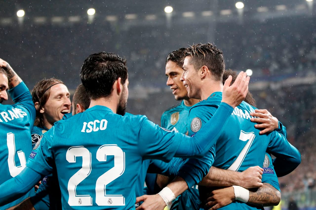 Real Madrid se impuso 0-3 de visitante contra Juventus en Turín en el partido de ida de los cuartos de final en la Champions League.
