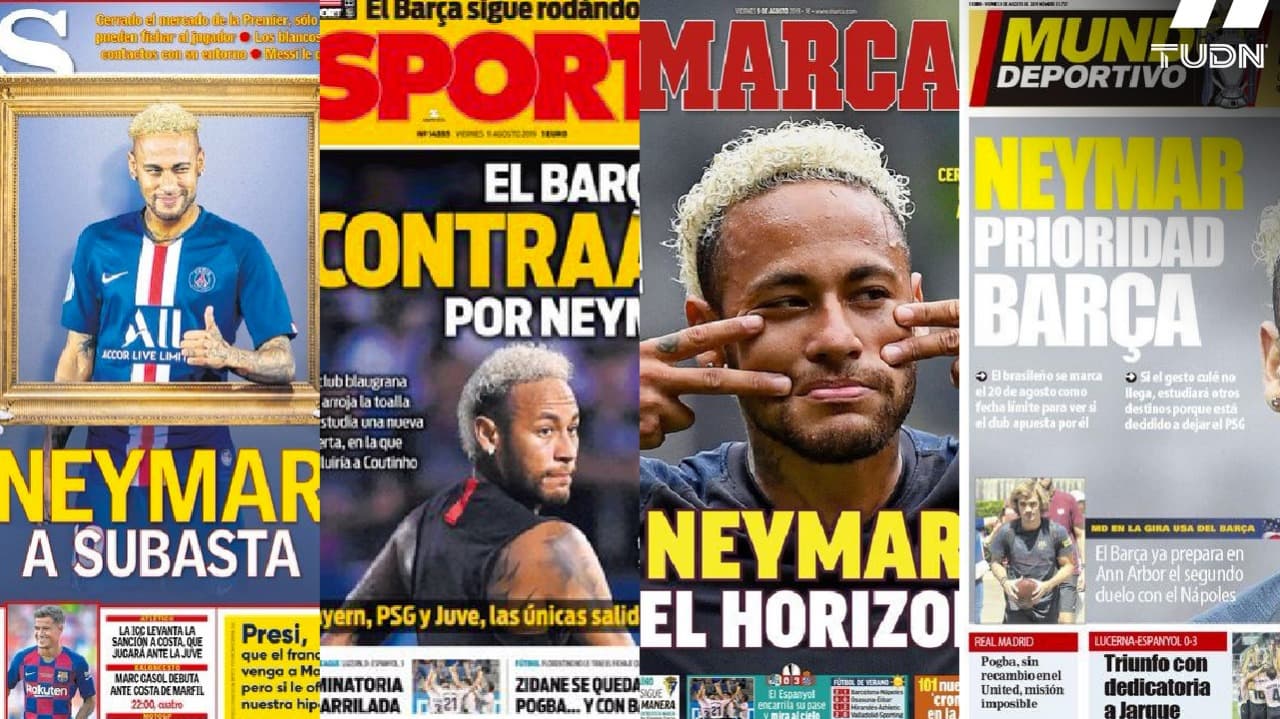 Neymar reaviva la llama del Barça y Madrid