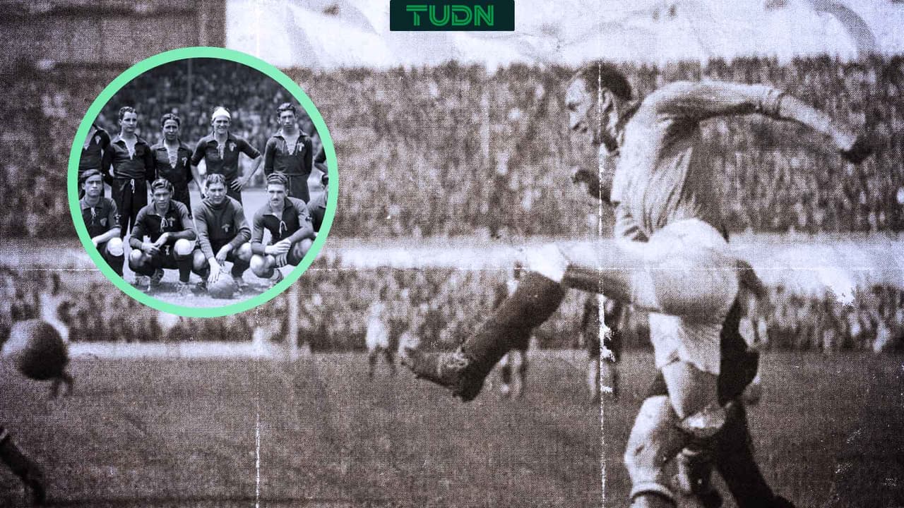 El primer gol en la historia de los Mundiales fue ante México: relato y contexto