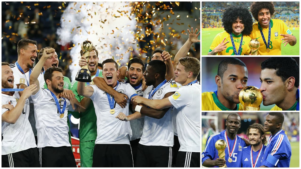 Estos han sido los últimos seis campeones de la Copa Confederaciones