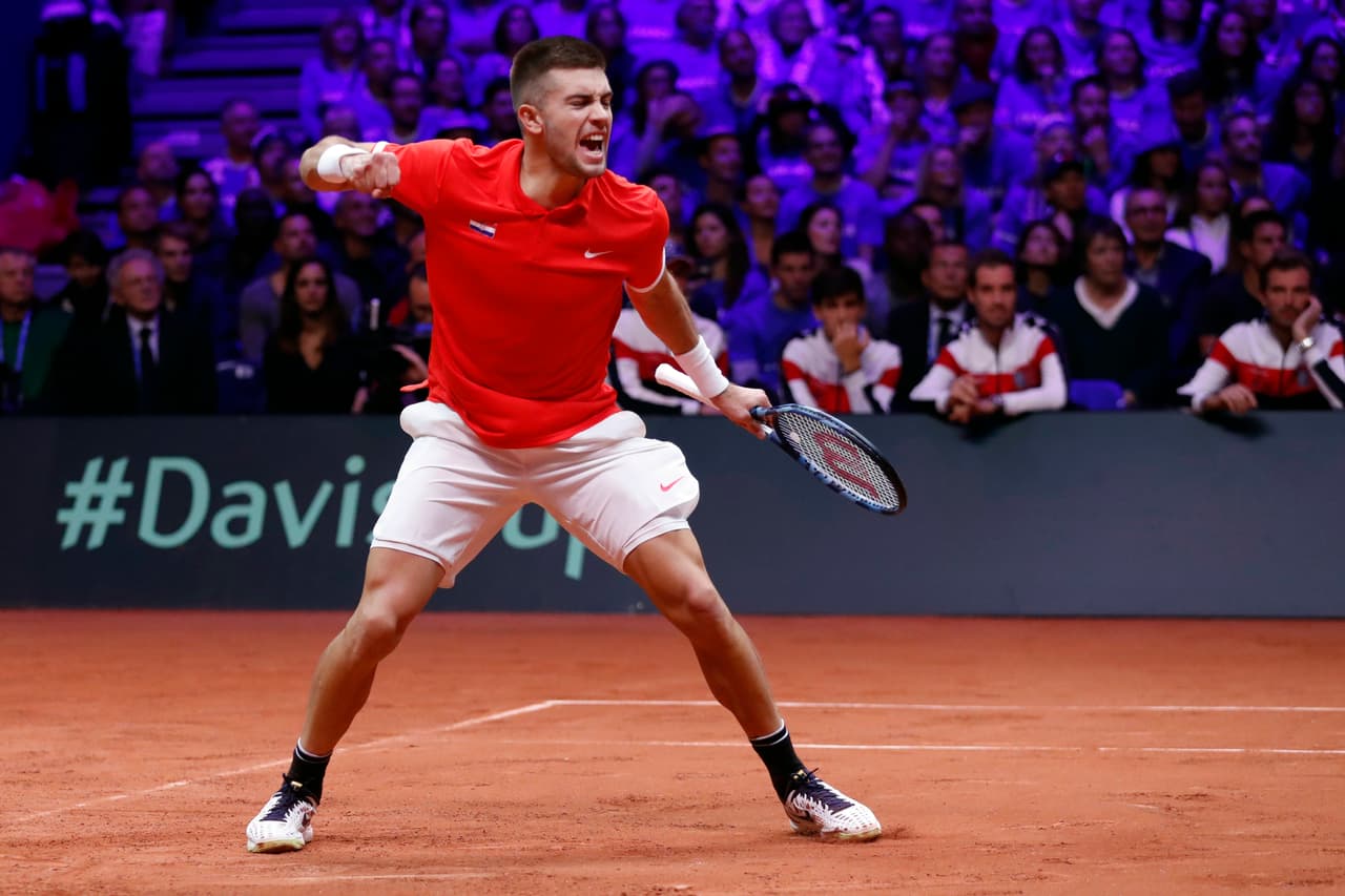 Coric da el primer punto a Croacia en la final de la Davis ante Francia