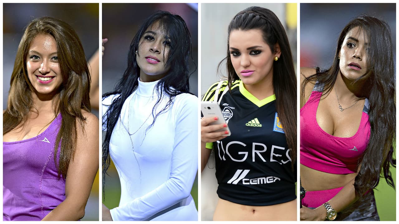 Las bellezas no faltaron en la ida de los cuartos de final del Clausura 2016