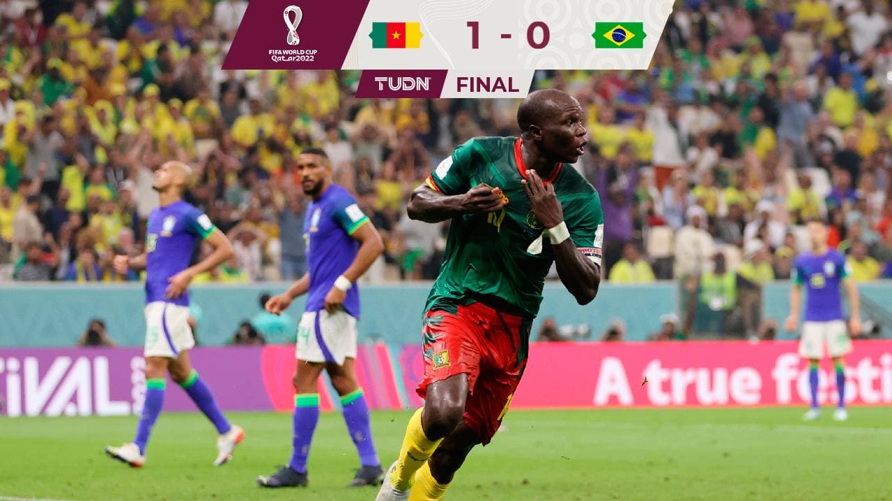 Camerún vs. Brasil EN VIVO por el Mundial Qatar 2022:  Camerún derrota a Brasil, pero queda eliminado 