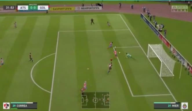 Fernando Beltrán se puso las ìlas en el segundo tiempo y consiguió el gol del empate para dividir los puntos.