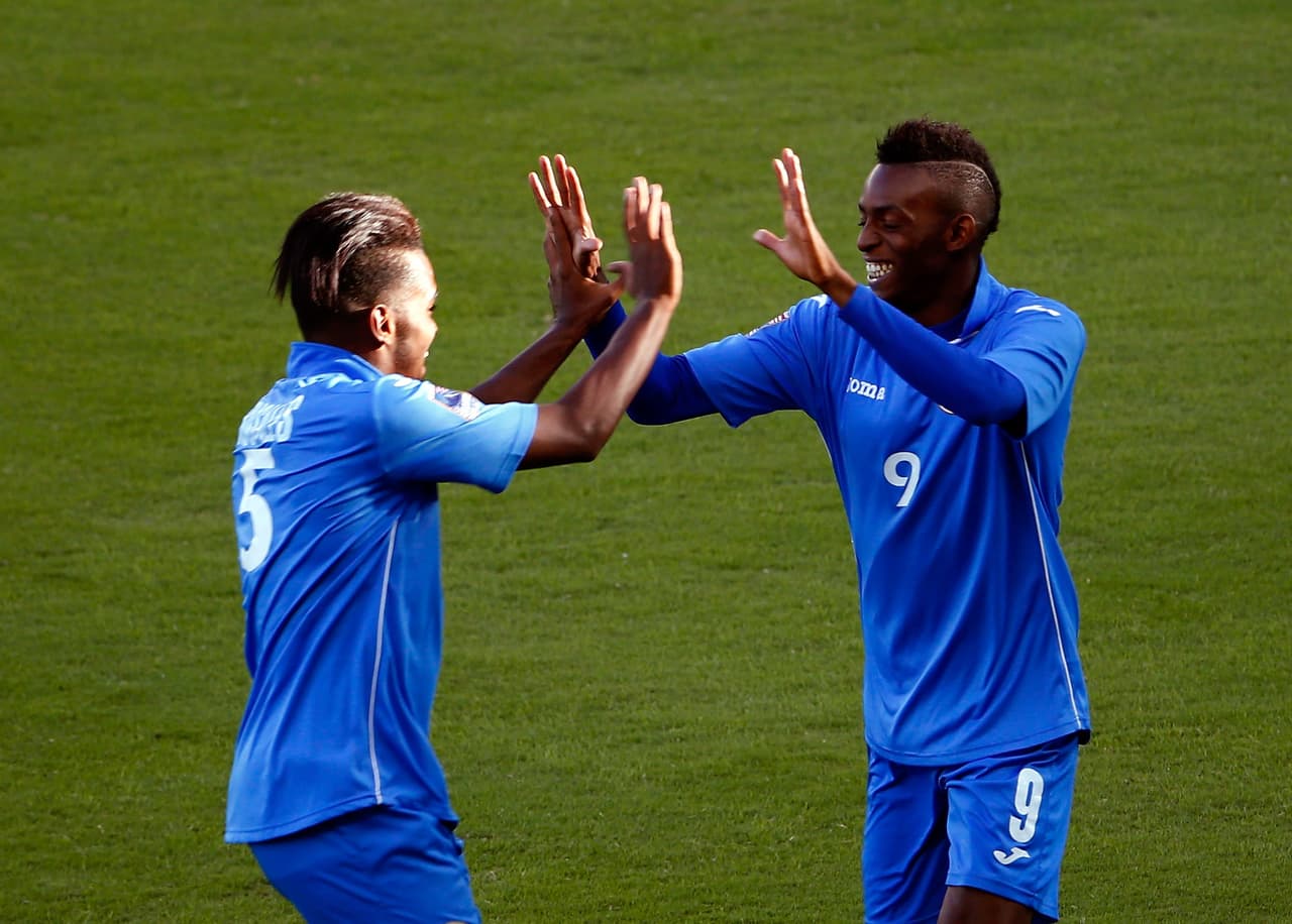 Maykel Reyes (9) es seleccionado cubano.