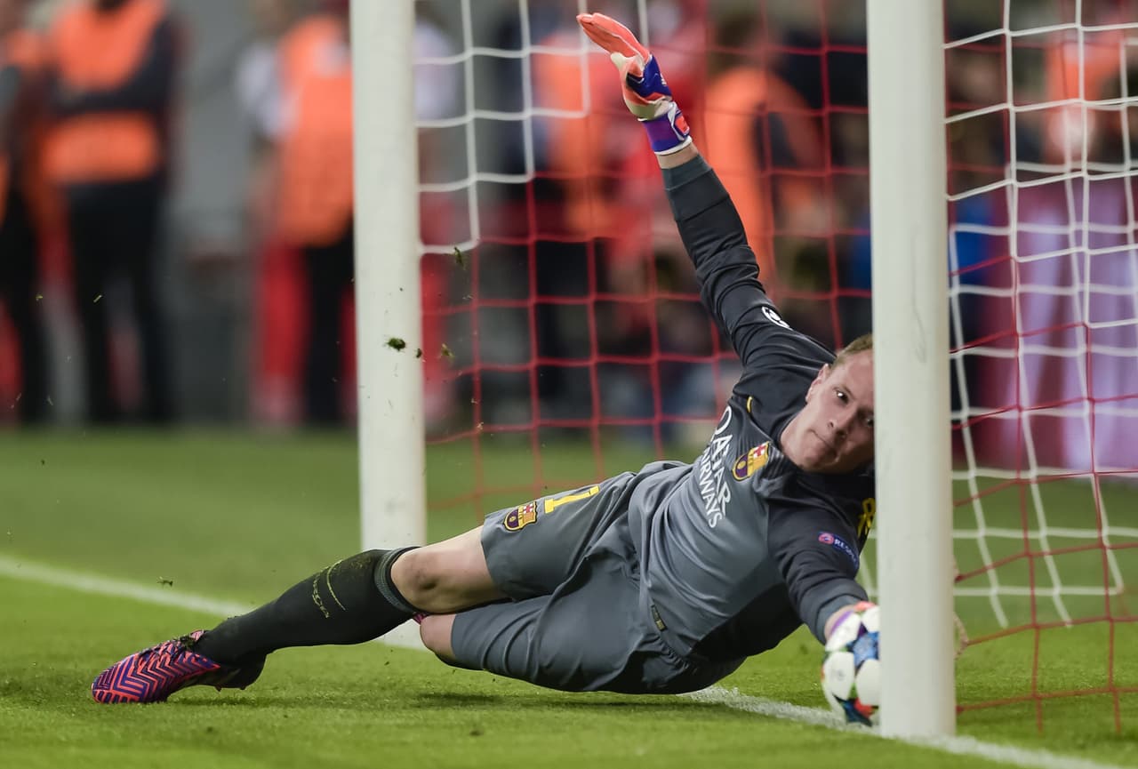 Ter Stegen se vistió de héroe en la eliminatoria de las semifinales donde el Barcelona eliminó al Bayern Munich dejando en c eros al equipo de Pep Guardiola. Especialmente se recordará su actuación en su natal Alemania donde ‘secó’ cualquier cantidad de embates bávaros e hizo una atajada impresionante cuando ya se cantaba el segundo gol de los locales.