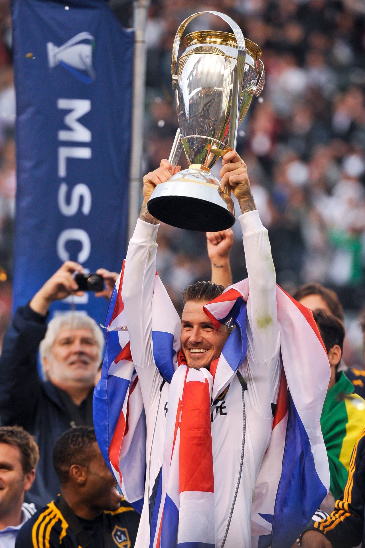 Las mayores estrellas de MLS ya alzaron el trofeo. David Beckham cerró su carrera en Major League Soccer con la MLS Cup que LA Galaxy ganó en 2012.