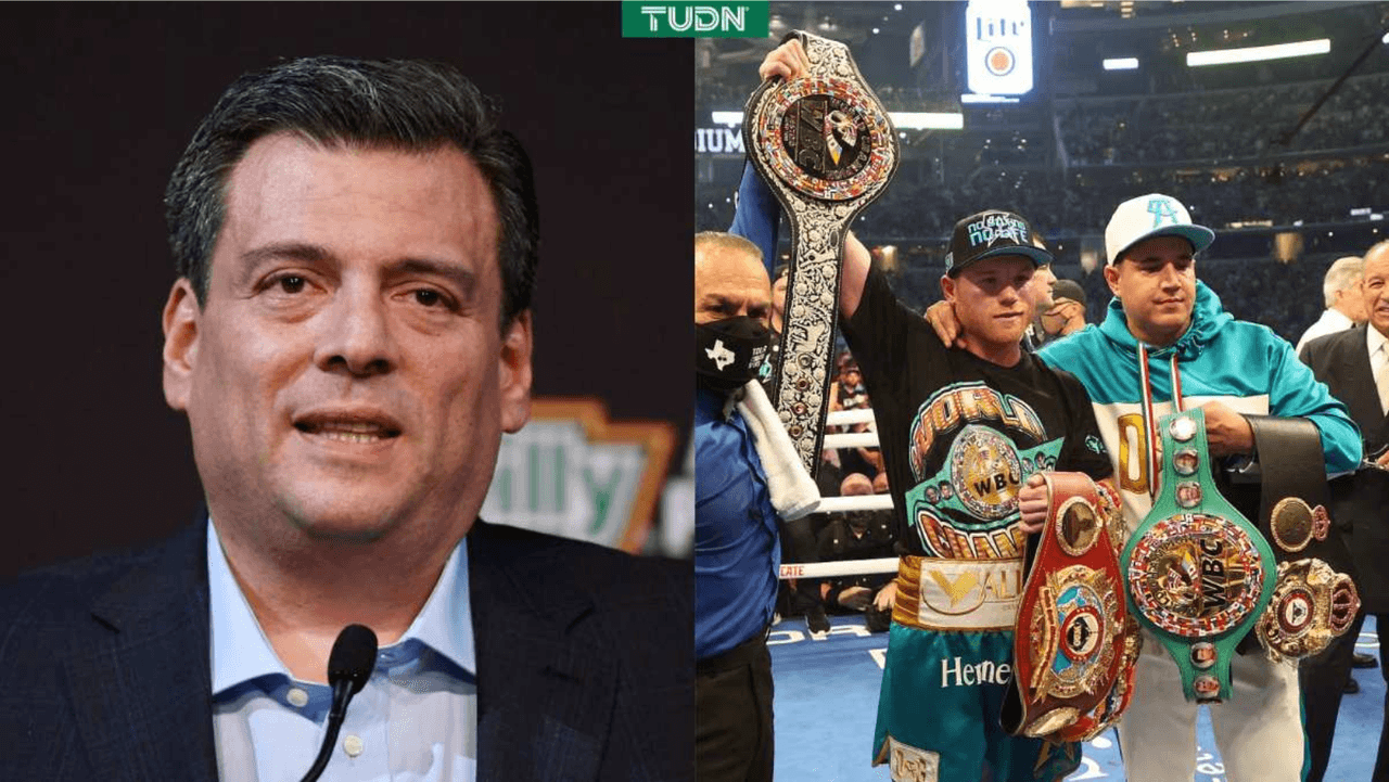 Saúl 'Canelo' Álvarez come en la mesa de Pelé, Maradona y Messi