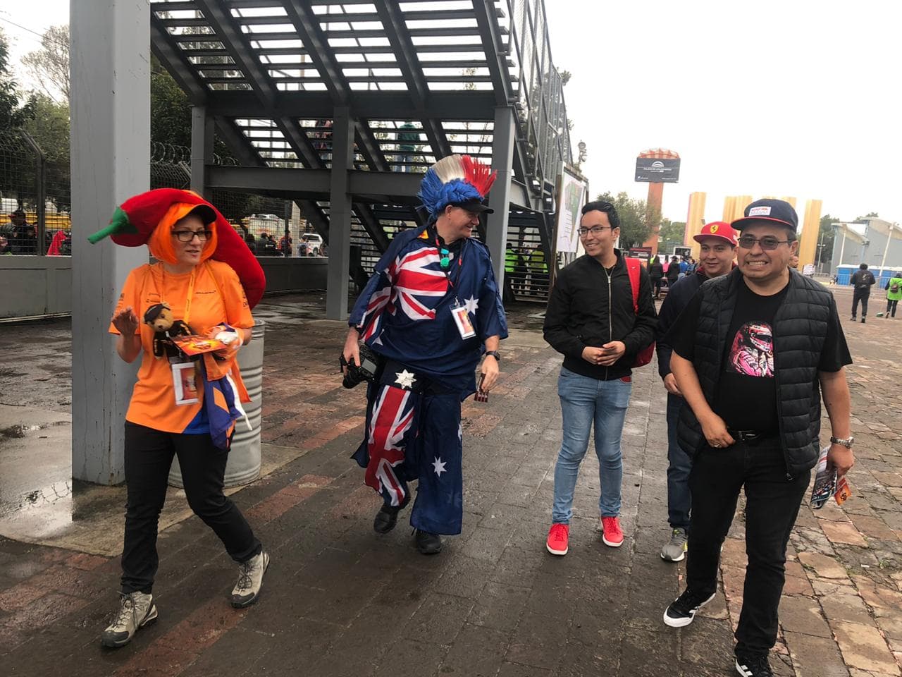 Color de las clasificatorias del GP de México.